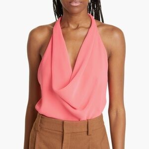 ALC dixon cowl neck racerback top sz 10